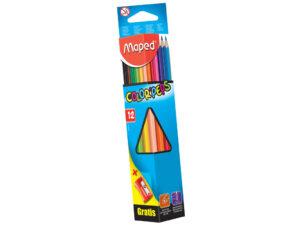 Fargeblyanter ColorPeps 12 stk + kvesser