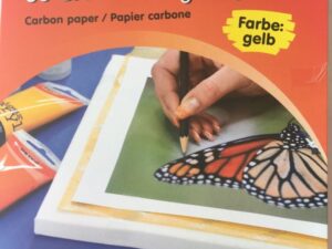 Overføringsark-karbonpapir blokk med 8 ark