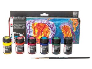 Akvarell Ink Marabu Graphix 6x15ml