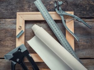 Lerret på rull - metervare (bomullcanvas)