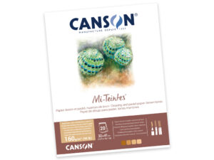 Tegneblokk med pastellark 32x41cm