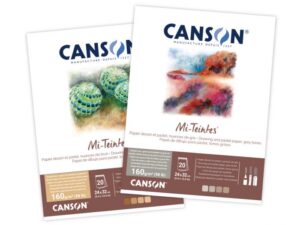 Tegneblokk med pastellark 24x32cm