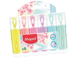 Pastell markører 6 pk