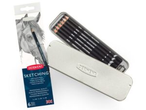 Derwent skisseblyanter 2x HB 2B 4B