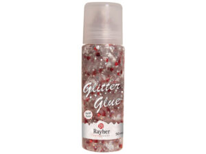 Glitter-lim med stjerner/hjerter | 50 ml