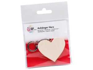 Nøkkelring med ornament i tre | DIY