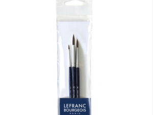 Lefranc Fine Ekornhår pensler 3 pk