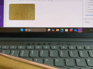 Gull blad på rull 2 meter x 60 cm